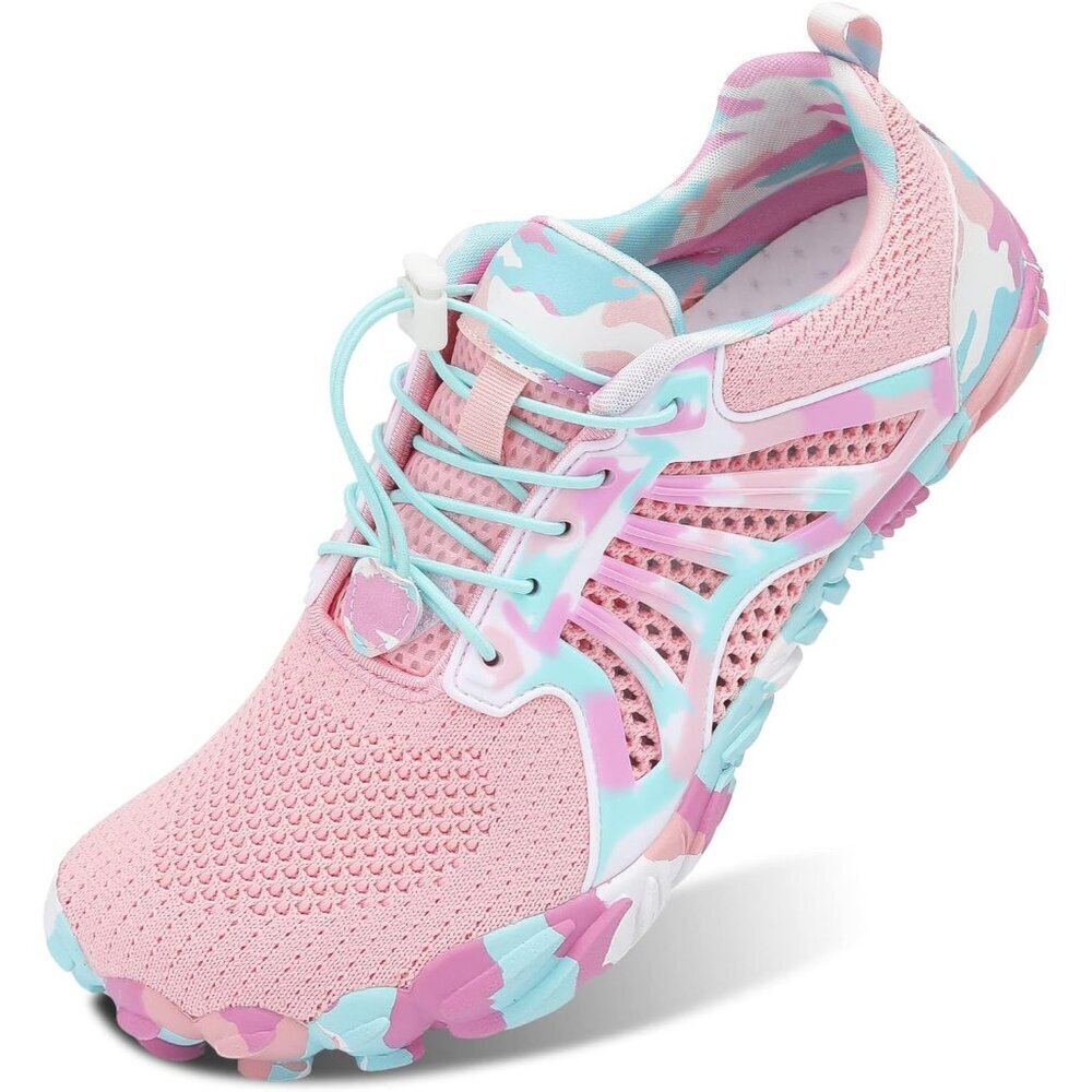 Unisex Athletic Water Shoes Mesh Non-Slip Rubber Sole Quick Dry Beach Shoes